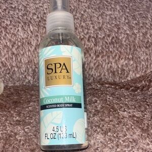 New SPA Luxury Coconut Milk Body S p r a y